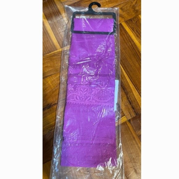 𝗨𝗡𝗜𝗤𝗟𝗢 Cotton Scarf 🟣 - Picture 10 of 10